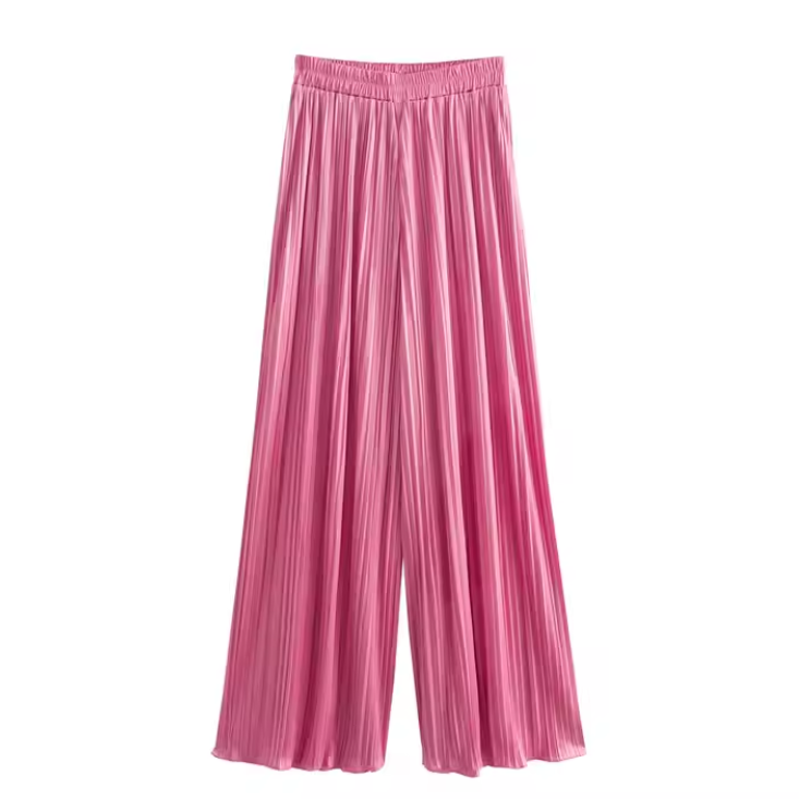 طقم قطعتين زهري قميص وبنطلون