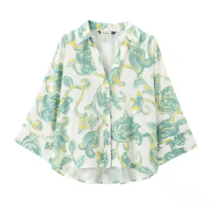 قميص صيفي بعدة نقشات