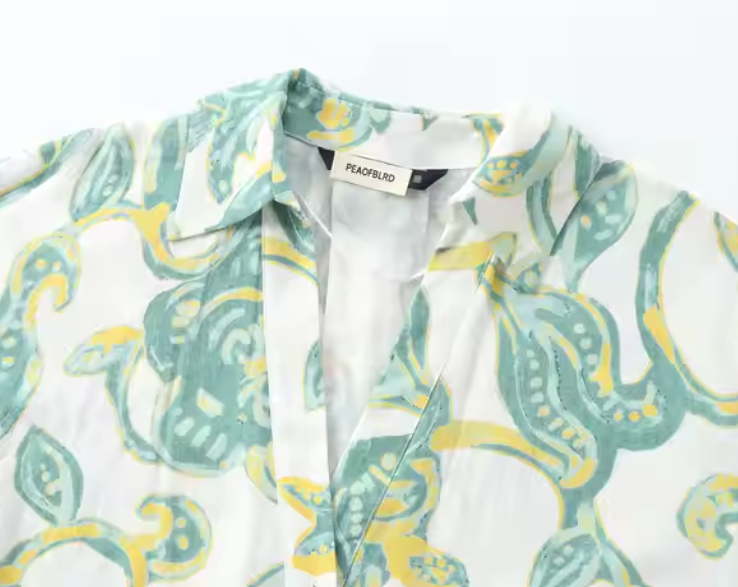 قميص صيفي بعدة نقشات