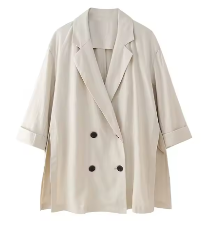 طقم قطعتين اوف وايت قميص وبنطلون