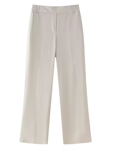 طقم قطعتين اوف وايت قميص وبنطلون