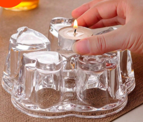 إبريق زجاج سعة لتر مع مصفاة داخلية