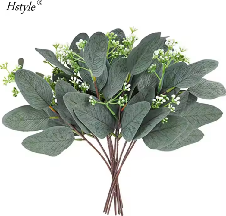 عروق ورد أخضر بشكلين مختلفين