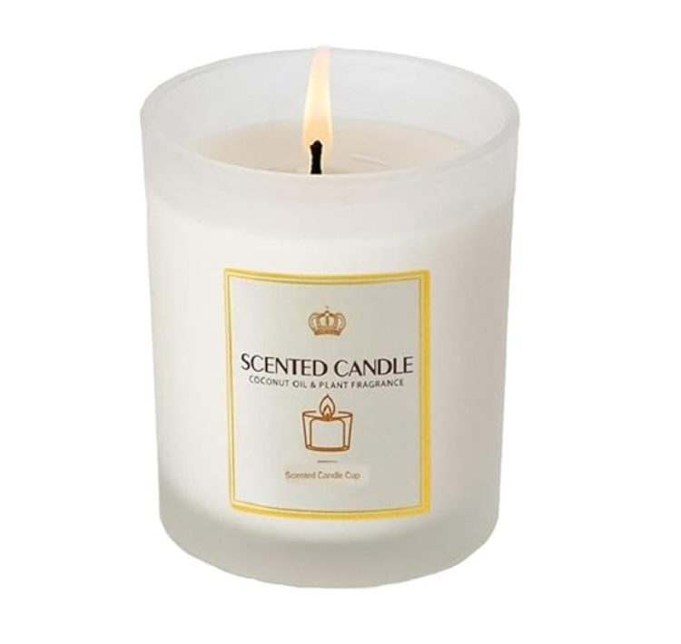 شمع برائحة ناعمة مهدئة للأعصاب