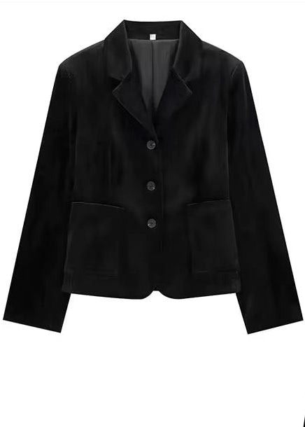 (VIP) طقم مخمل رسمي أنيق قطعتين