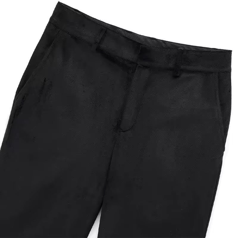 (VIP) طقم مخمل رسمي أنيق قطعتين